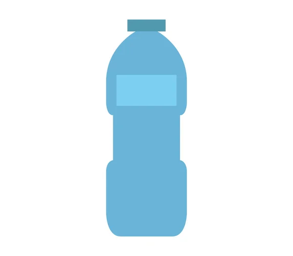 塑料瓶扁平图标 矢量图解 — 图库矢量图片