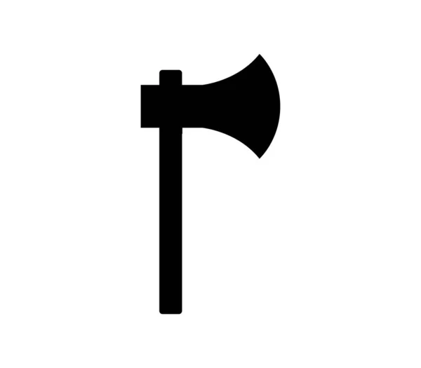 Иконка Топора Изображенная Вектором Белом Фоне — стоковый вектор