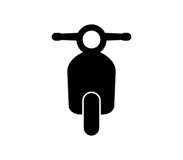 Scooter Icon Illustrated Vector White Background — Stock vektor