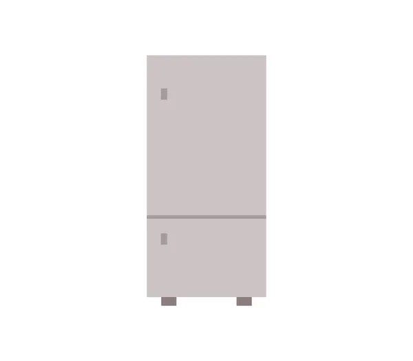 Kühlschrank Symbol Auf Weißem Hintergrund — Stockvektor