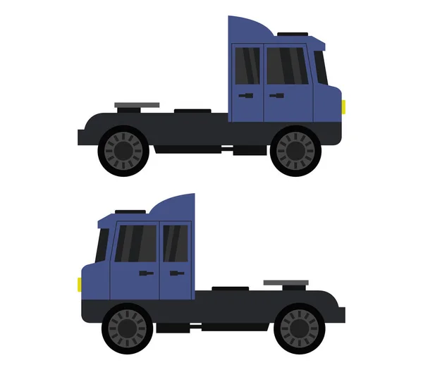 Lkw Illustration Auf Weißem Hintergrund — Stockvektor