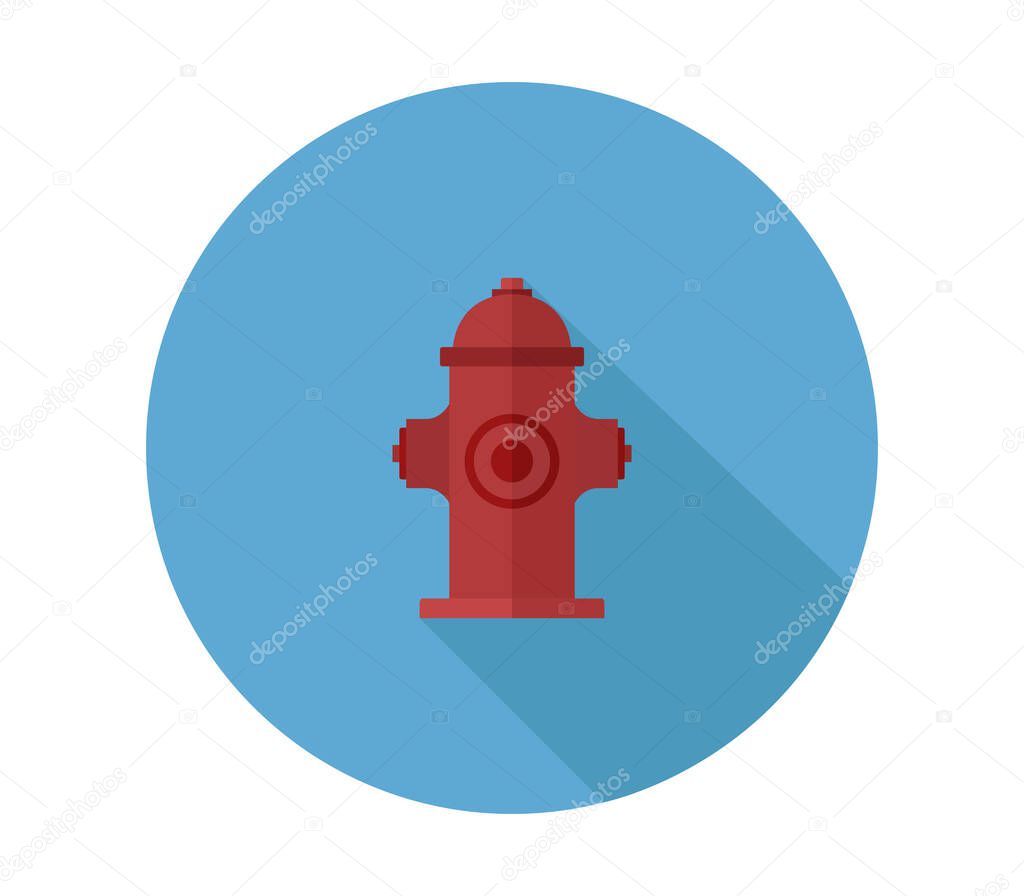 hydrant icon on a white background