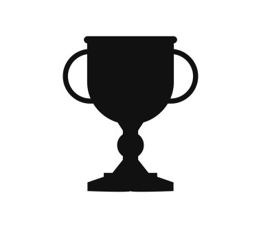 Beyaz arkaplanda ödül simgesi