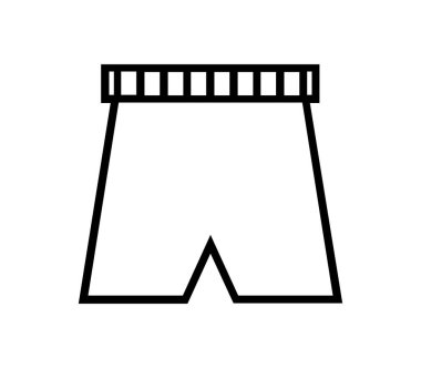 beyaz arkaplanda resimli mayo simgesi