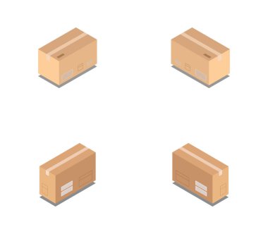 karton kutu resimleme