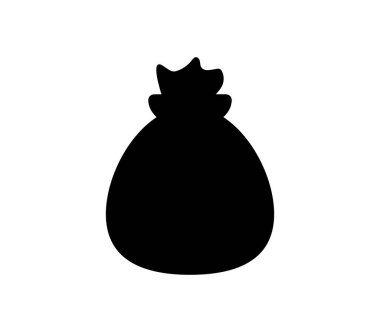 para çantası simgesi beyaz arkaplanda