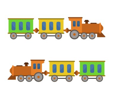 tren simgesi vektör illüstrasyonu