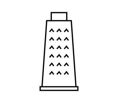 Grater illüstrasyon vektör simgesi