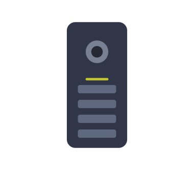 Beyaz arkaplanda bilgisayar simgesi