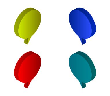 Beyaz arkaplanda diyalog bulut simgesi