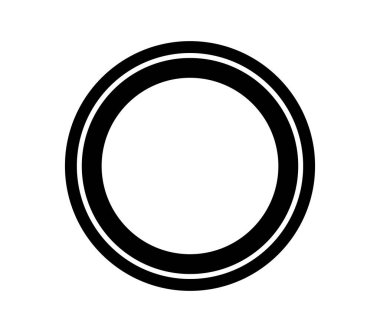 yol işareti simgesi beyaz arka plan üzerinde