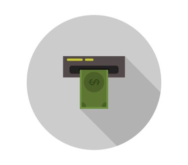 atm simge vektör illüstrasyonu