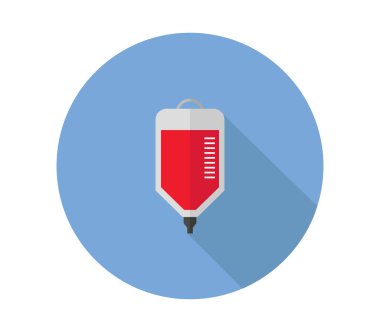 beyaz arka planda kan bağışı