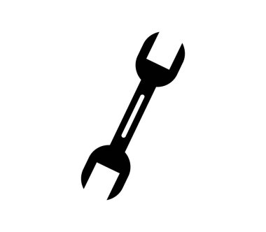 Beyaz arkaplanda düz simge, vektör illüstrasyonuName