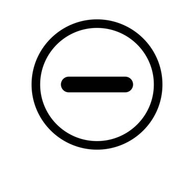 Beyaz arkaplanda giriş simgesi yok