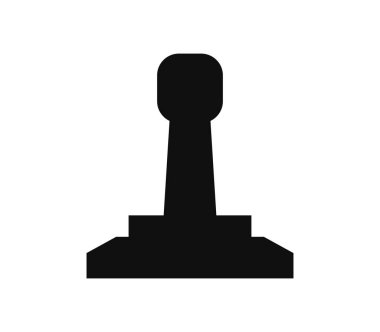 Beyaz arkaplanda Joy pad simgesi