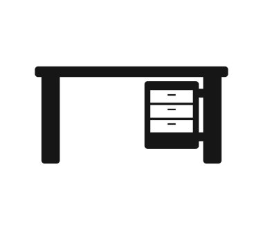 Resepsiyon simgesi beyaz arka plan üzerinde