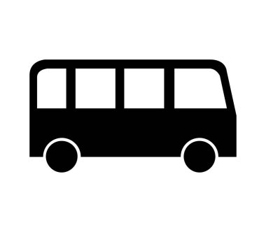 Beyaz arkaplan üzerinde vektör ile resimlenmiş şehir yolu simgesi