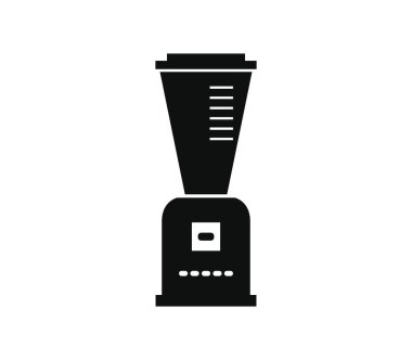 Beyaz arkaplanda mutfak karıştırıcı simgesi