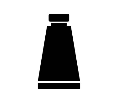 Beyaz arkaplanda resimli güneş kremi simgesi