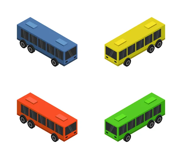 Bus Illustration Auf Weißem Hintergrund — Stockvektor