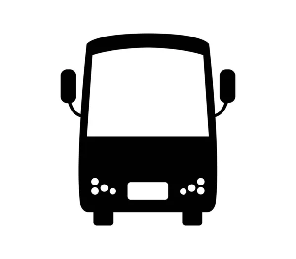 Icono Del Autobús Urbano Ilustrado Vector Sobre Fondo Blanco — Archivo Imágenes Vectoriales