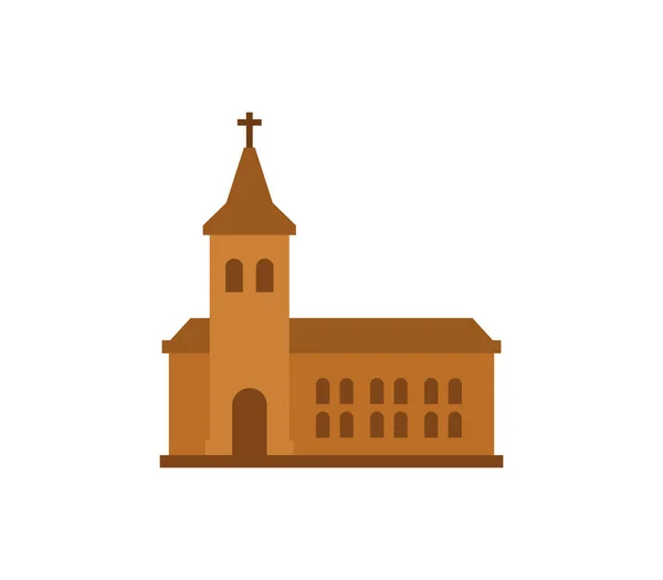 Церковна Ікона Білому Тлі — стоковий вектор