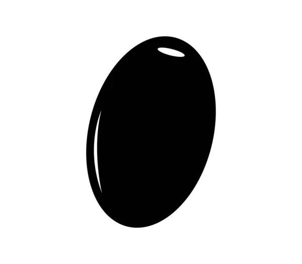 Olivensymbol Auf Weißem Hintergrund — Stockvektor