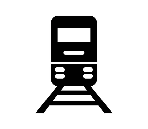 Icono Del Tren Ilustrado Vector Sobre Fondo Blanco — Archivo Imágenes Vectoriales