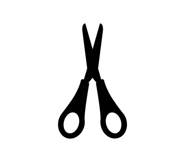 Scissor Icon Illustrated Vector White Background — 스톡 벡터