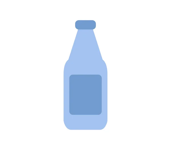 背景上的图标水瓶 — 图库矢量图片