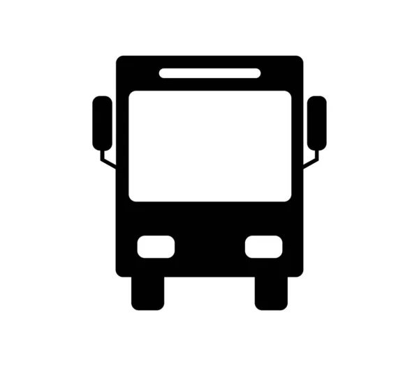 Icono Del Autobús Urbano Ilustrado Vector Sobre Fondo Blanco — Archivo Imágenes Vectoriales