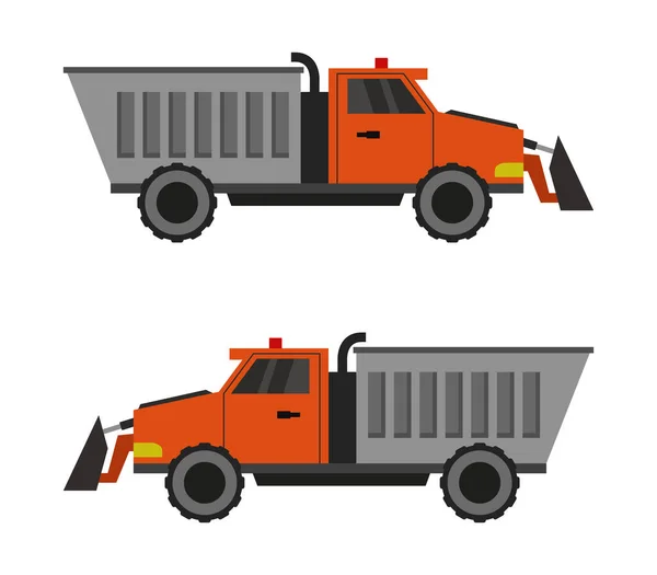 Icône Camion Sur Fond Blanc — Image vectorielle