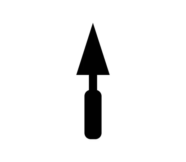 Kelle Symbol Vektor Auf Weißem Hintergrund Dargestellt — Stockvektor