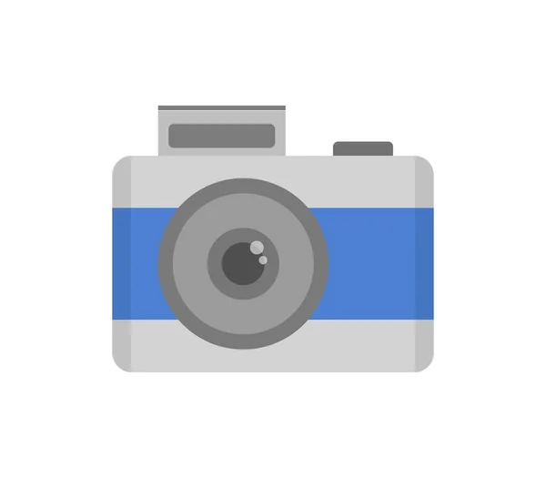 Camera Icon White Background — Stock Vector