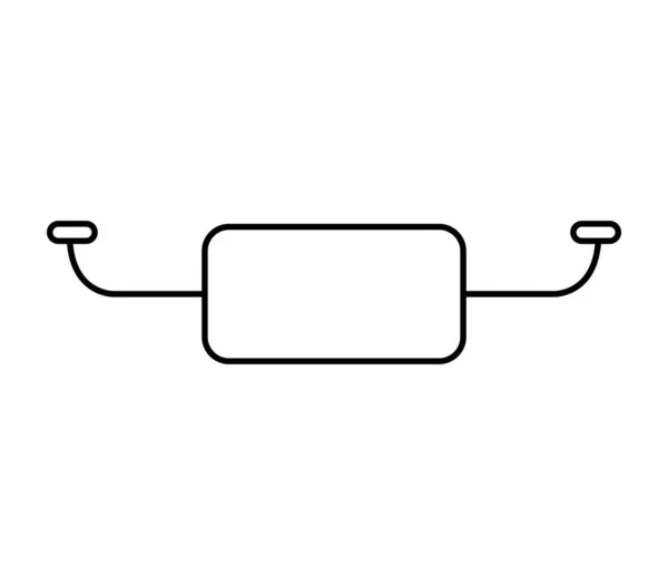 Ilustración Del Papel Higiénico — Archivo Imágenes Vectoriales