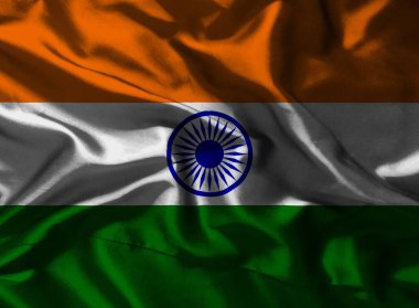 colorful texture of india flag