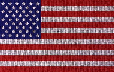 texture of the flag of the United States