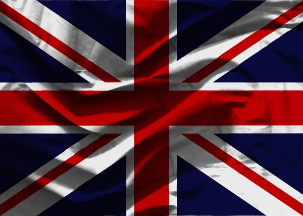 Konsistens Storbritanniens Flagga — Stockfoto