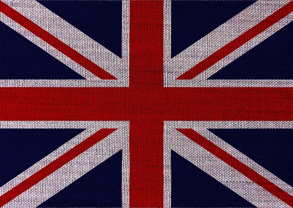 Texture Della Bandiera Great Britain — Foto Stock