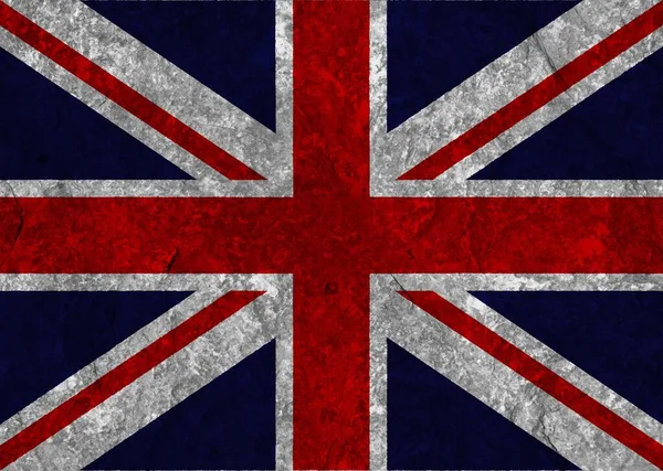 Texture Flag Great Britain — Stock Photo, Image