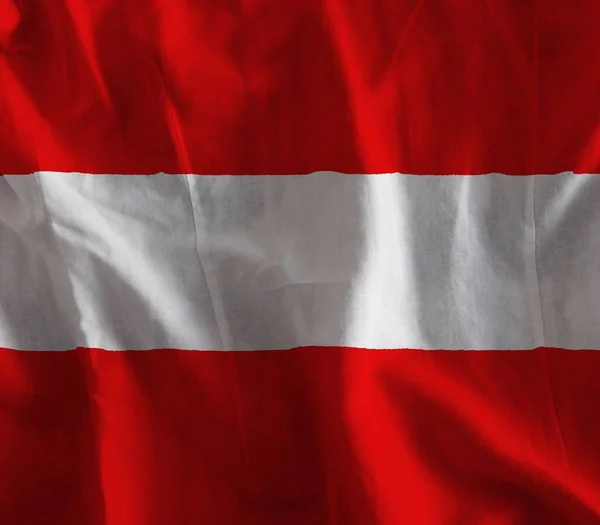 Bunte Textur Der Flagge Von Österreich — Stockfoto