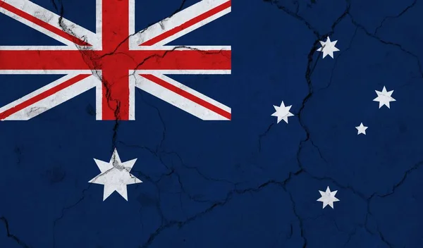 오스트레일리아 국기의 — 스톡 사진