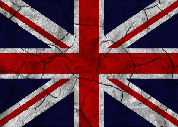 Texture Flag Great Britain — Stok fotoğraf