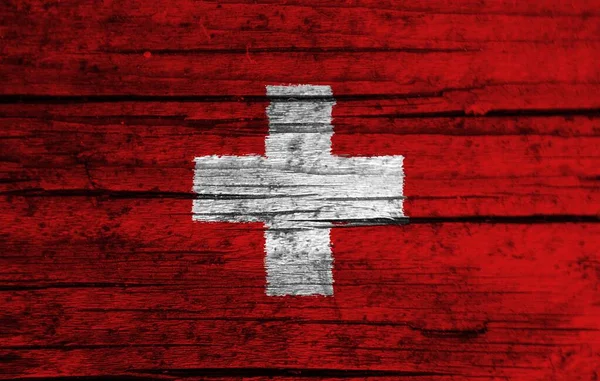 Textura Colorida Bandera Suiza —  Fotos de Stock