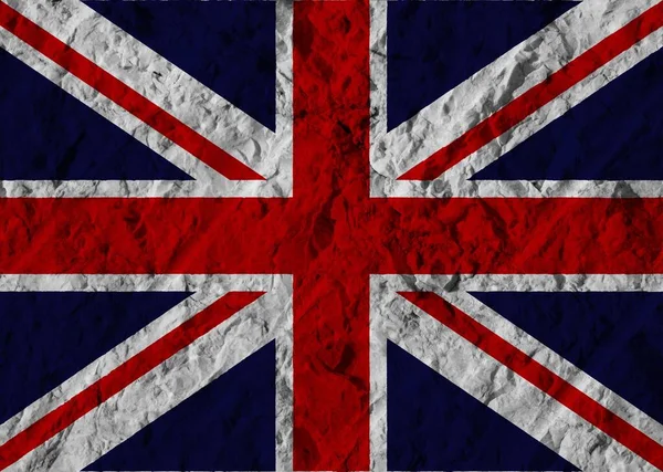 Textura Bandera Gran Bretaña —  Fotos de Stock