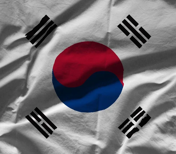 Bunte Textur Südkoreas — Stockfoto