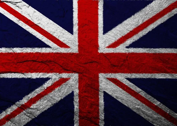 Texture Flag Great Britain — Stok fotoğraf