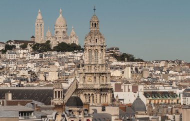 Saint Trinity Kilisesi ve Sacre Coeur Bazilikası'na, Paris, Frangı