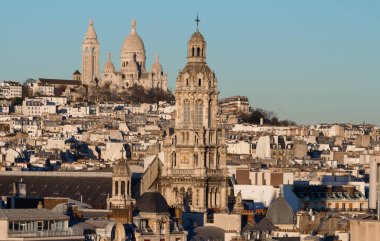 Saint Trinity Kilisesi ve Sacre Coeur Bazilikası, Paris, Fransa